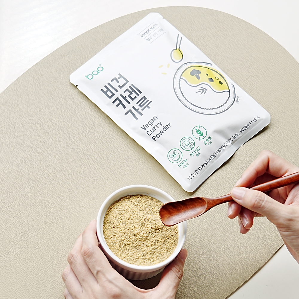 국내산 우리쌀로 만든 비건 카레 가루 100g - 메인 이미지
