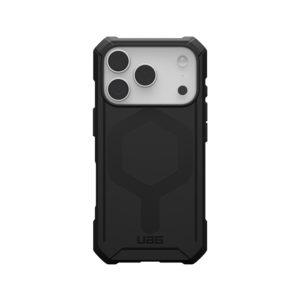 UAG 에센셜 아머 맥세이프 케이스 블랙, 아이폰17 프로 - 상품 이미지