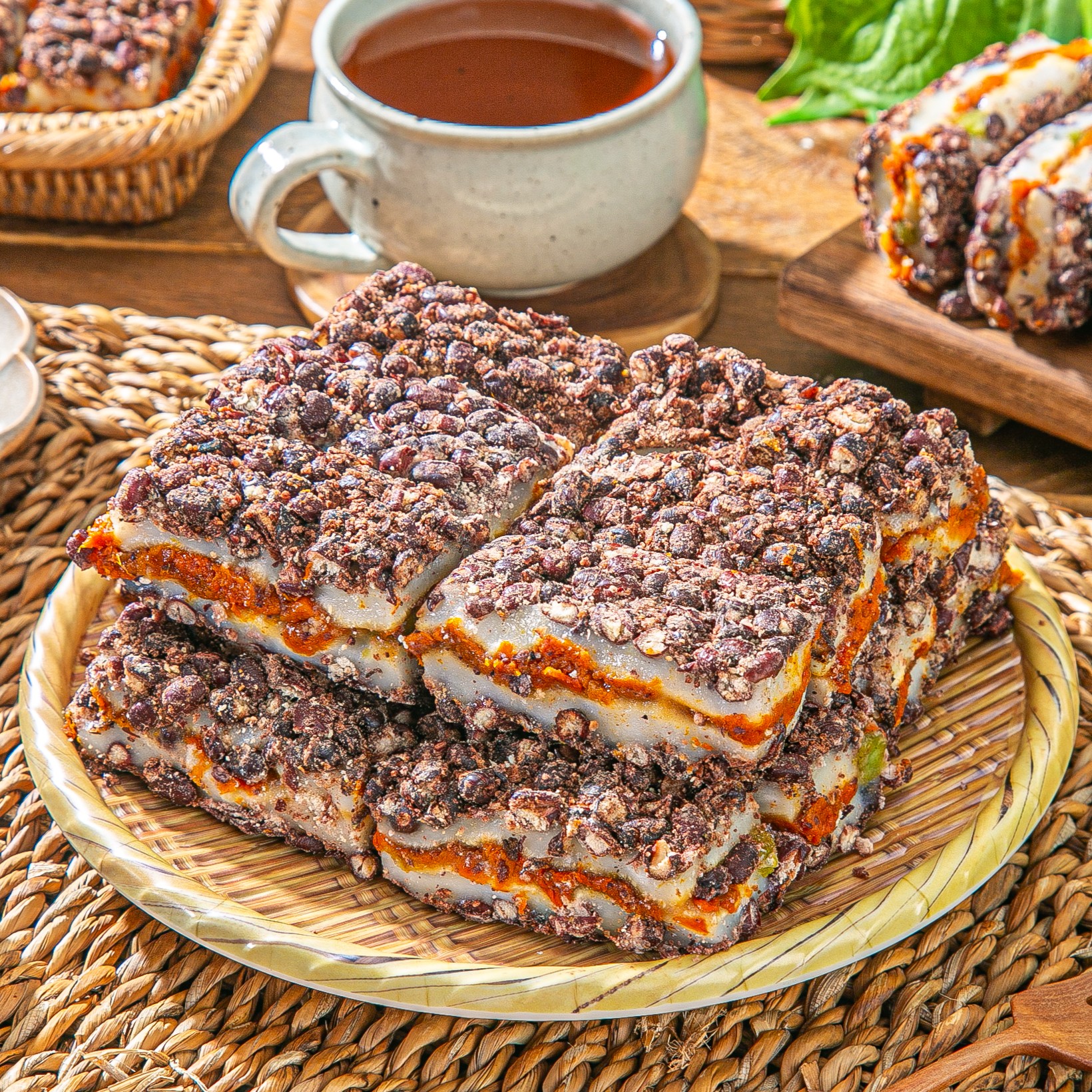 제철밥상 달달쫀득 호박고지시루떡 1.5kg 이미지 6