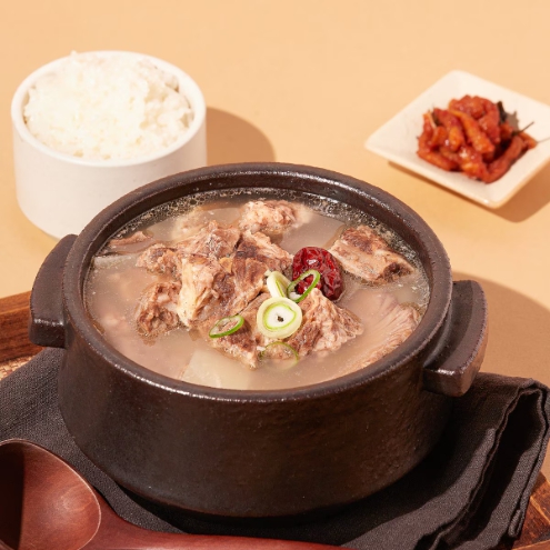 해운대암소갈비집 뼈없는 갈비탕 800g 소갈비살 보양식 해장국 - 상세 이미지 2