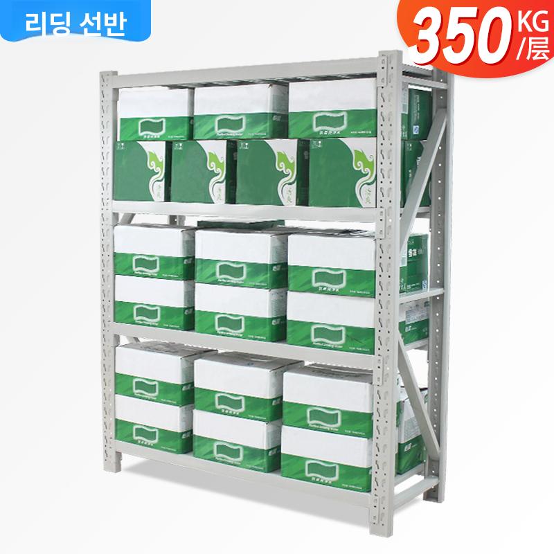 산업용 철제 4단 대형 선반 거치대 수납랙 조립식 메인프레임 그레이 4단 보조 프레임 150x50x200cm - 상세 이미지 3