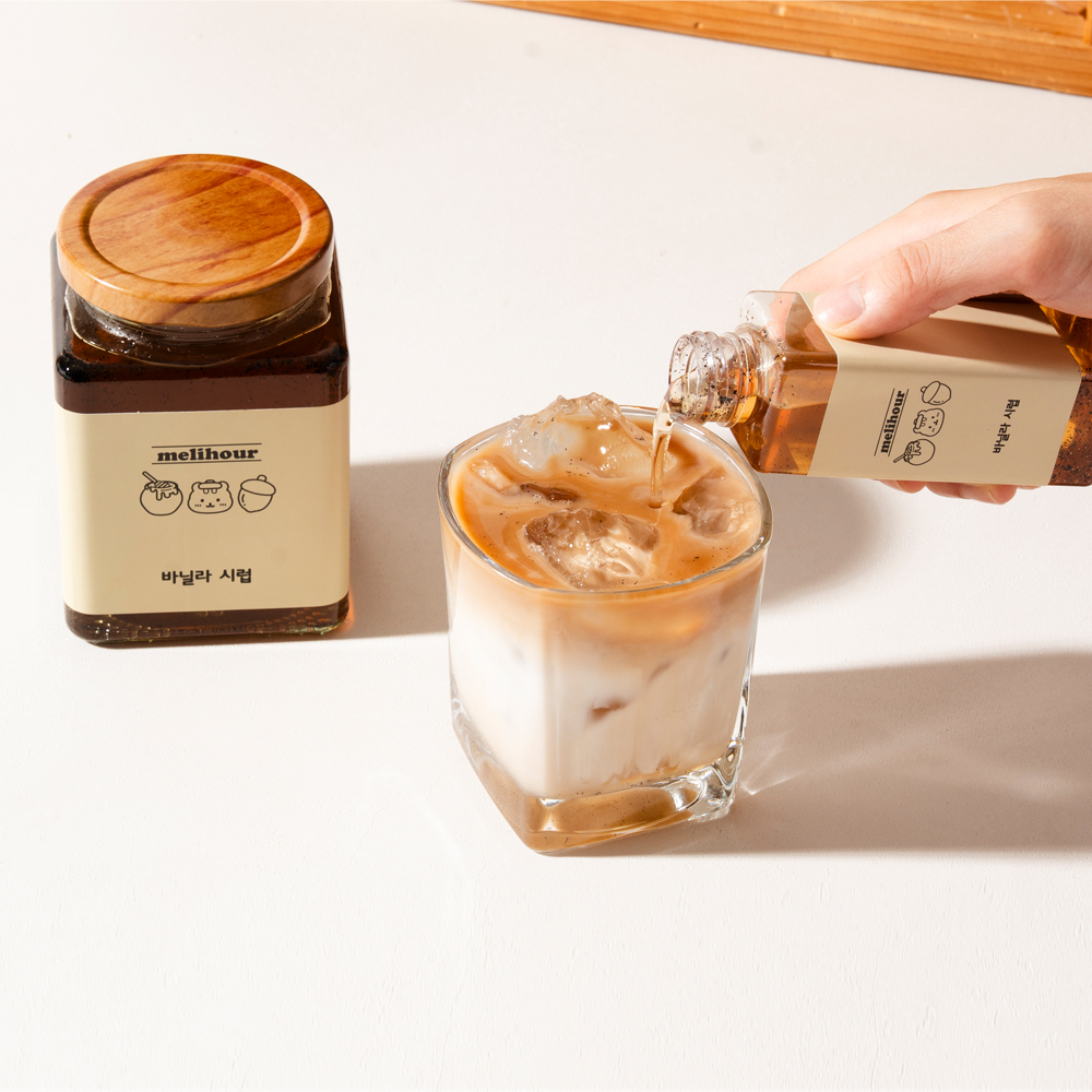 멜리아우어 카페 커피 시럽 선물세트 650g 시럽 답례품 기업선물 - 상세 이미지 4