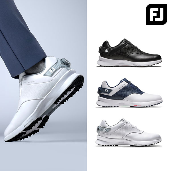 풋조이 남성 버사핏 스파이크리스 보아 골프화 가벼운 발편한 남자 방수 골프신발