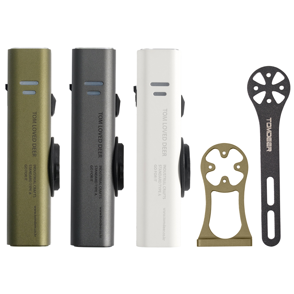 톰디어 KC배터리 거치대포함 800루멘 자전거 라이트 전조등