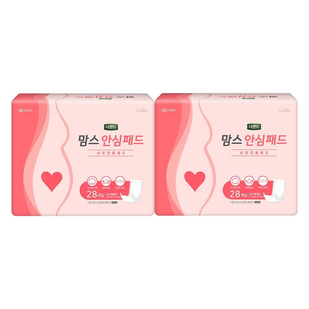 디펜드 맘스 안심 패드 28PX2팩