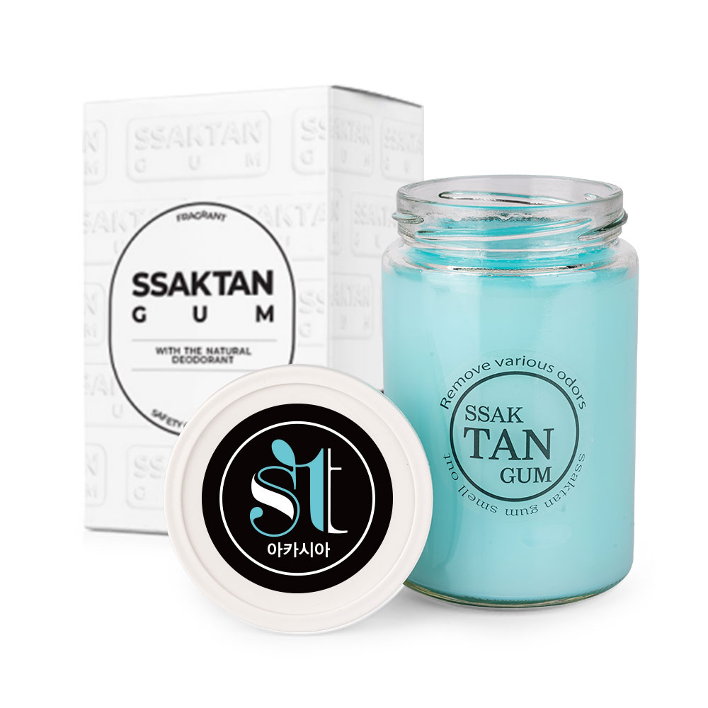 싹탄 차량 담배 냄새 제거 탈취제 차량 에어컨 차안 강력 냄새 제거 360g ,2개