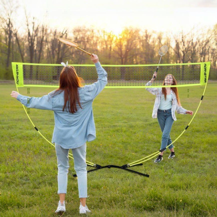 접이식 휴대용 배드민턴 넷 네트 프레임