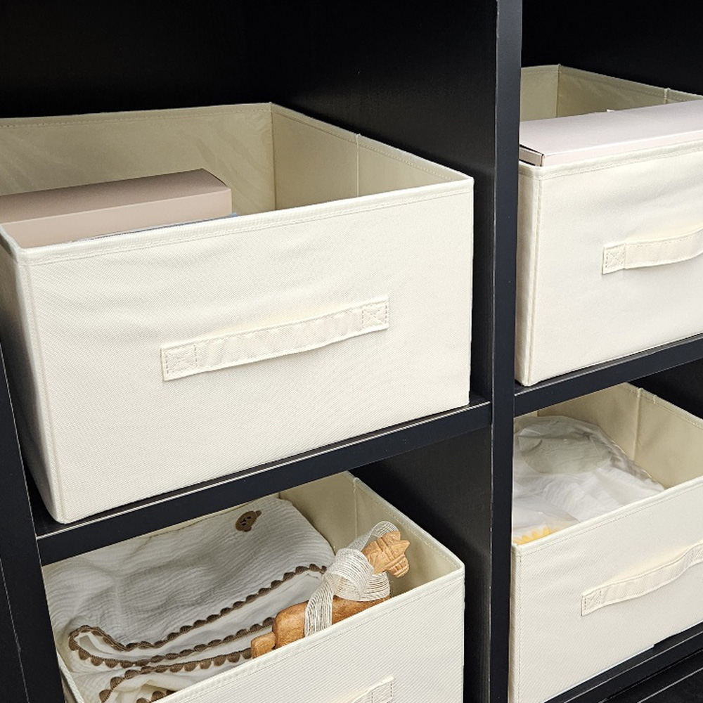 라비베베 아기 기저귀 교환대 정리함 보관함 패브릭 다용도 수납함