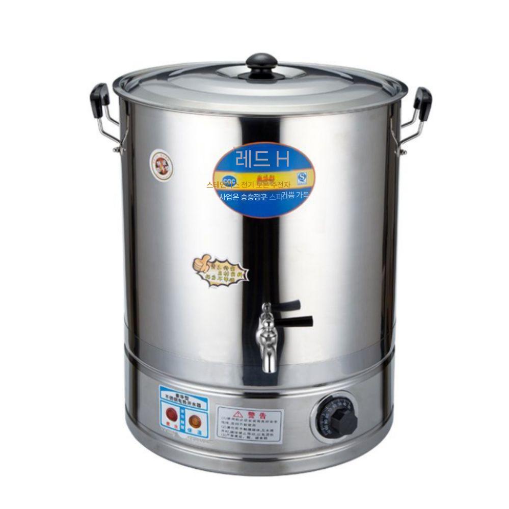 업소용 전기 곰솥 국 육수통 장국통 보온 온탕기 국통 장국 보온통 스테인리스 20L(11.5L) - 상품 이미지