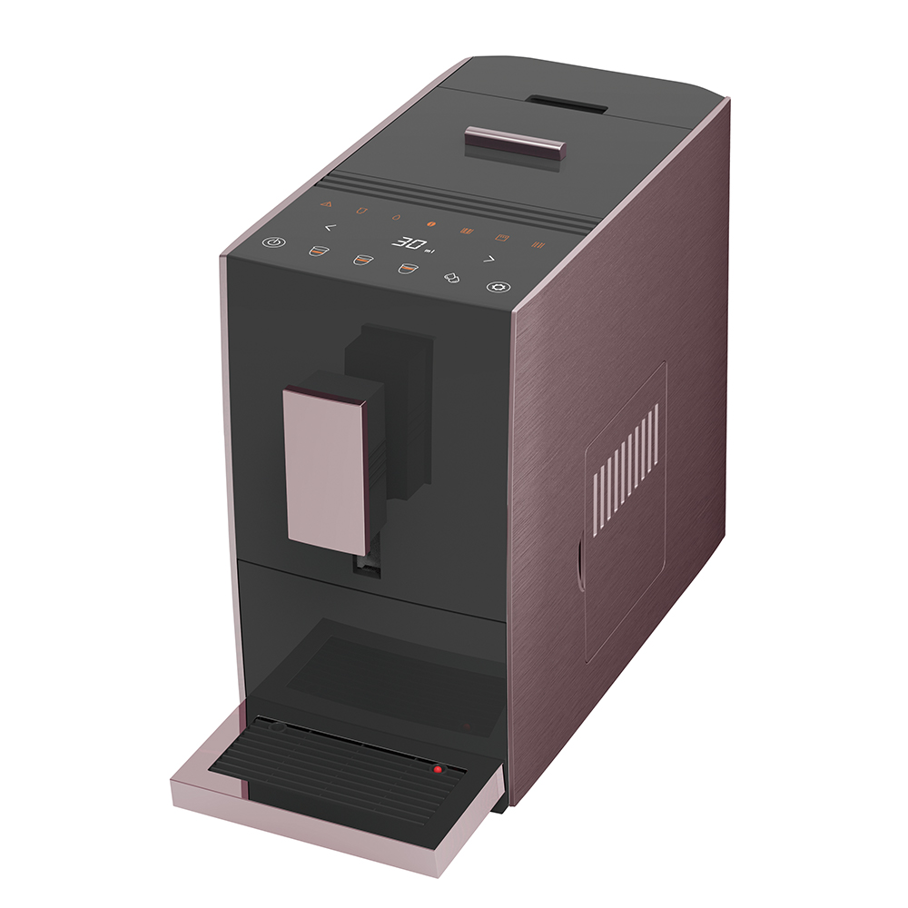 BTB T80 전자동 커피머신 가정용 홈카페 에스프레소 머신 퍼플