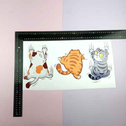 차량 고양이 스티커 흠집 기스 스크래치 범퍼 문콕 이미지 8
