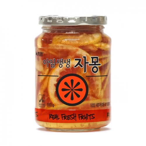 [녹차원] 아임생생 레몬청 550g 레몬차 레몬에이드 - 상세 이미지 2