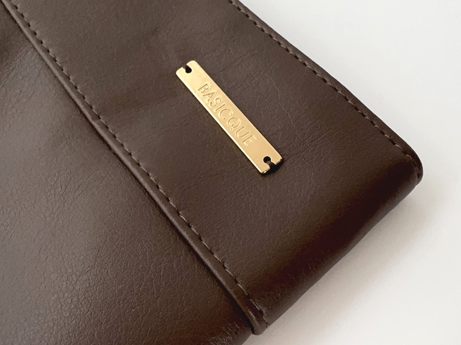 [자체제작] 슬릿 H 하이웨스트 레더 롱스커트 (BROWN, 4SIZE) 이미지 2