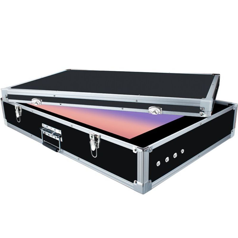 샌드아트 LED 모래놀이 놀이 전문가 와이드 탁상형 샌드 거치대 스크린 어린이 소형(웜화이트) - 상품 이미지