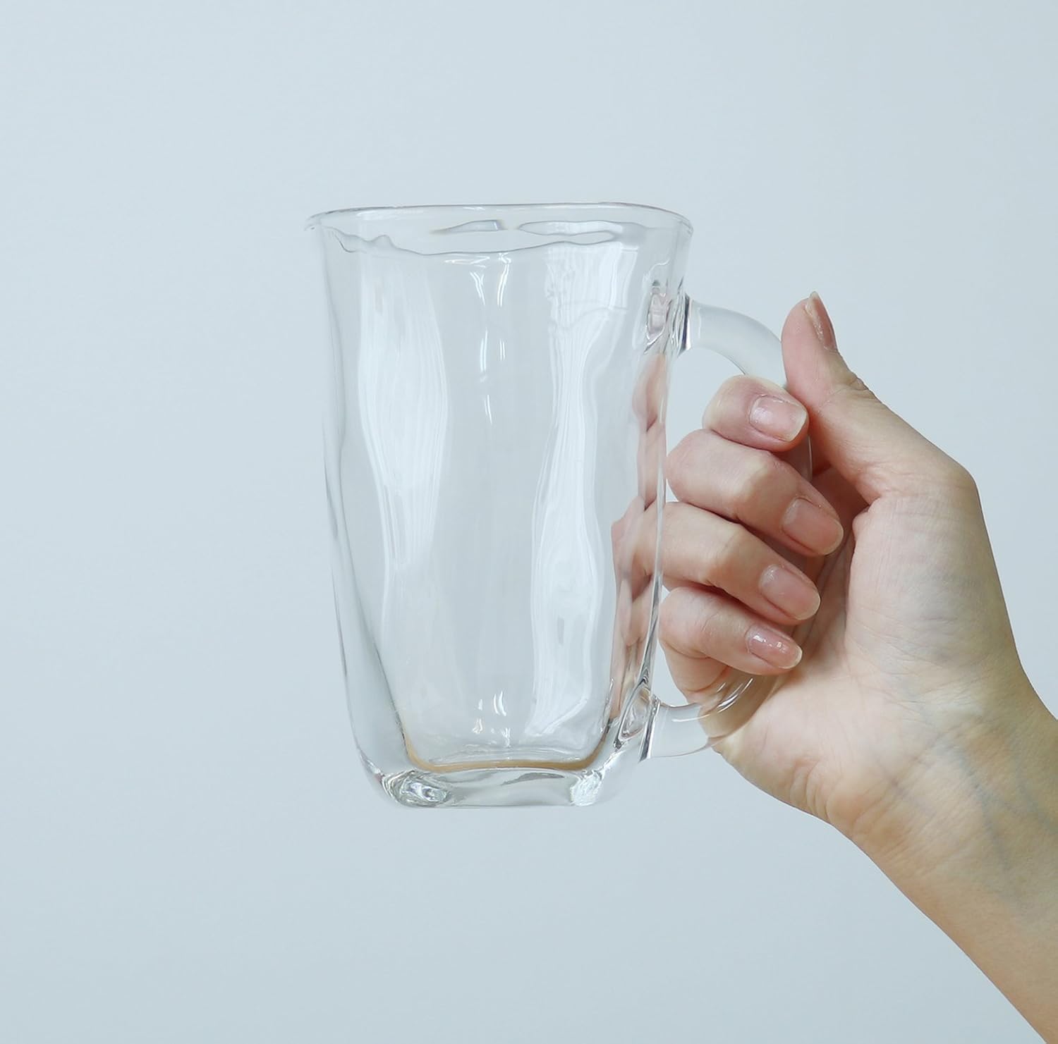 [아데리아] 테비네리 하이볼잔 | 맥주잔 아이스커피잔 410ml | 일본 유리컵 - 상세 이미지 2