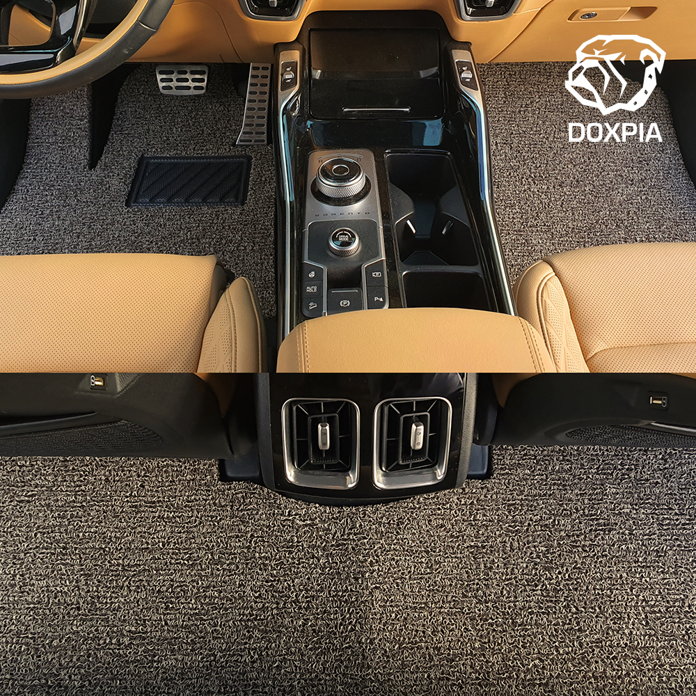독스피아 전차종 확장형 코일 매트 차량용매트 1열+2열 (승합 제작X)