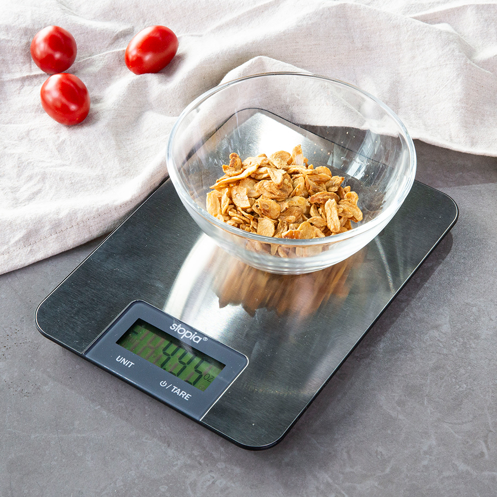 스토피아 정밀 주방 업소용 가정용 이유식 베이킹 계량 전자저울 1kg + 계량컵 500ml - 상세 이미지 4