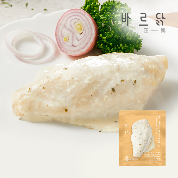 바르닭 소스품은 닭가슴살 화이트어니언 21팩 - 상품 이미지