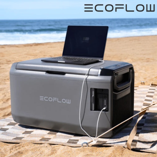 휴대용 캠핑냉장고 에코플로우 글래시어 클래식 냉장고 35L 배터리세트