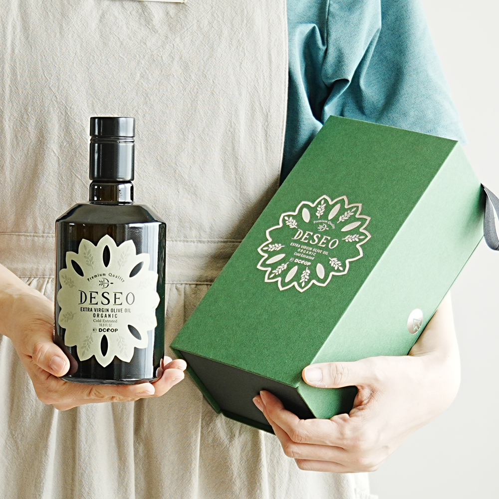 스페인산 피쿠알 유기농 냉압착 엑스트라버진 올리브오일 올리브유 500ml 추석 설 명절 선물세트 구성 - 메인 이미지