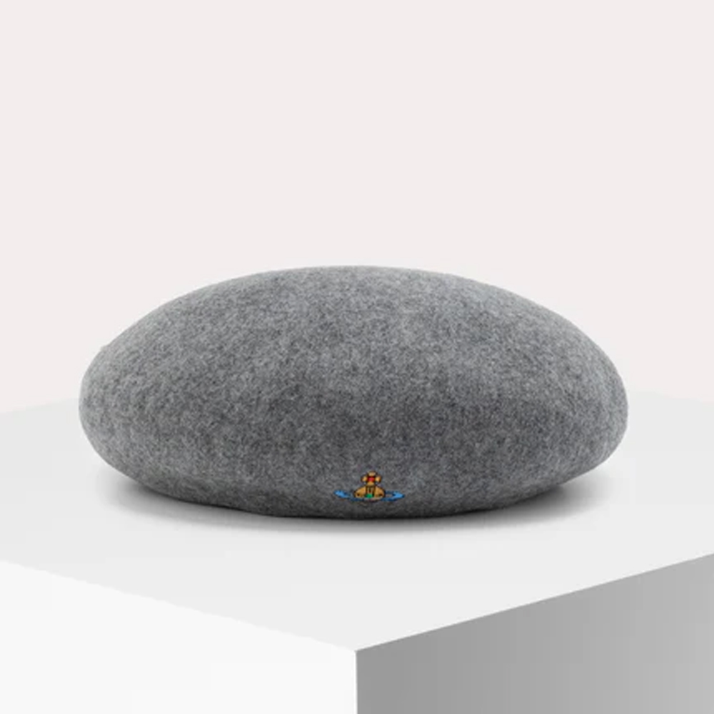 비비안웨스트우드 모자 원포인트 ORB 베레모 1344952013 - 상세 이미지 3