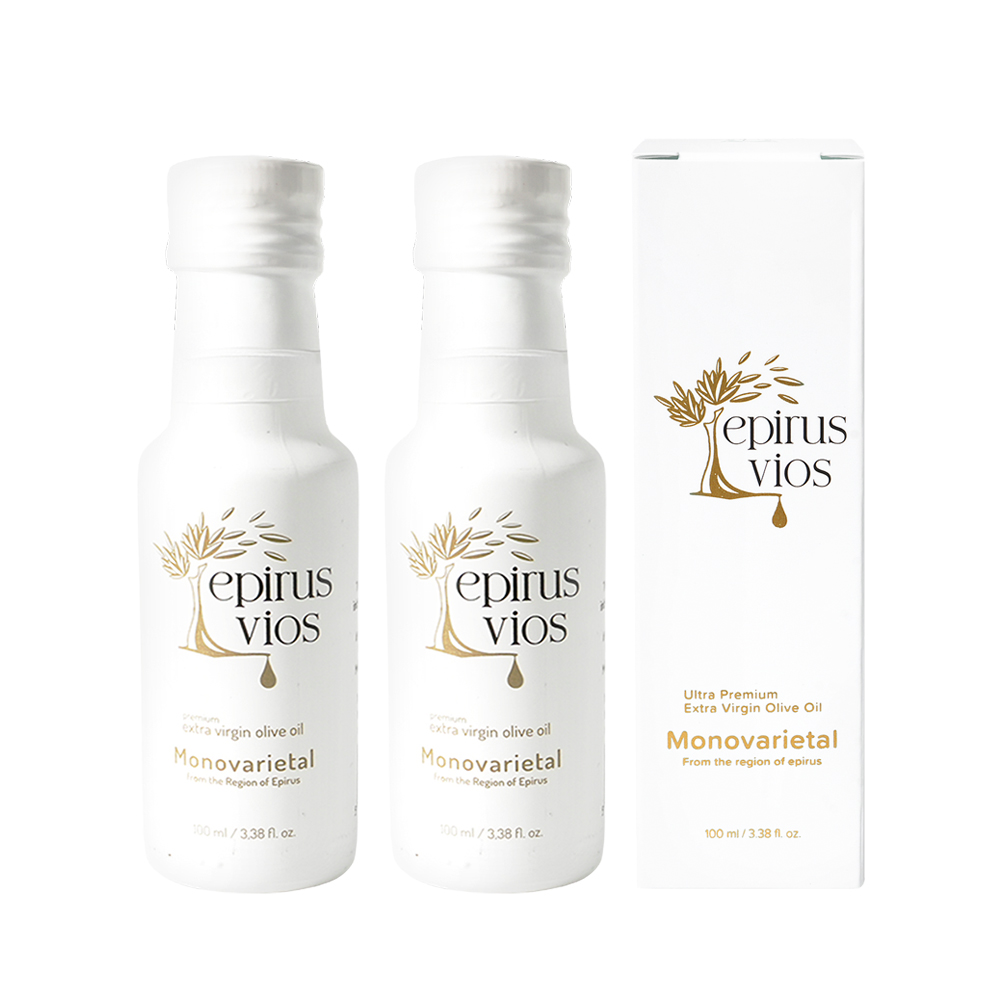 에피루스 비오스 프리미엄 엑스트라버진 그리스 올리브 오일(산도 0.2대) 100ml, 2개 - 상품 이미지