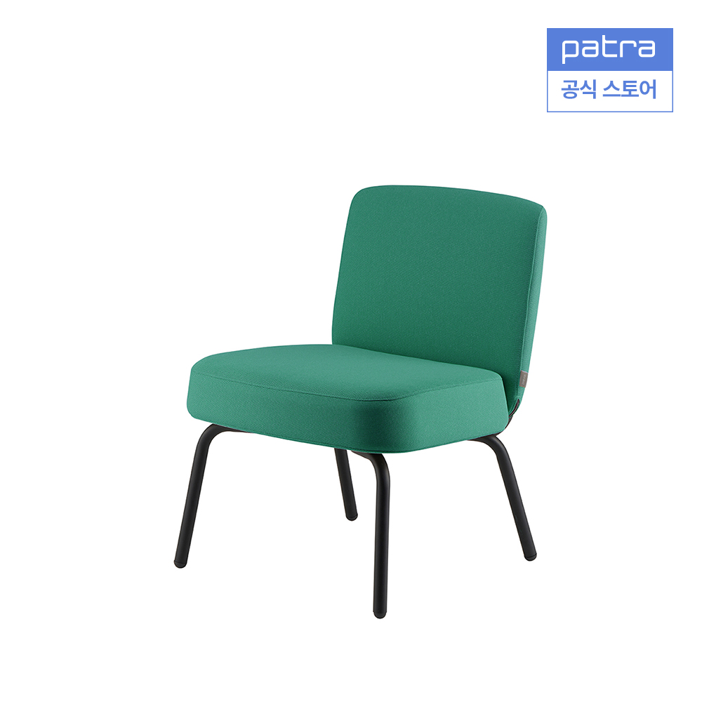 파트라 코브 라운지 패브릭 소파 의자 CV34XU 기본형 그린, 1인용