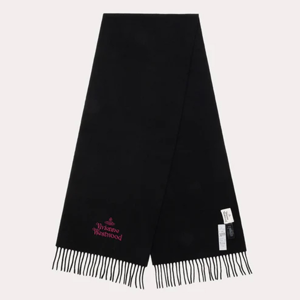 비비안웨스트우드 머플러 EMBROIDERED LOGO 1244952018 - 상세 이미지 3
