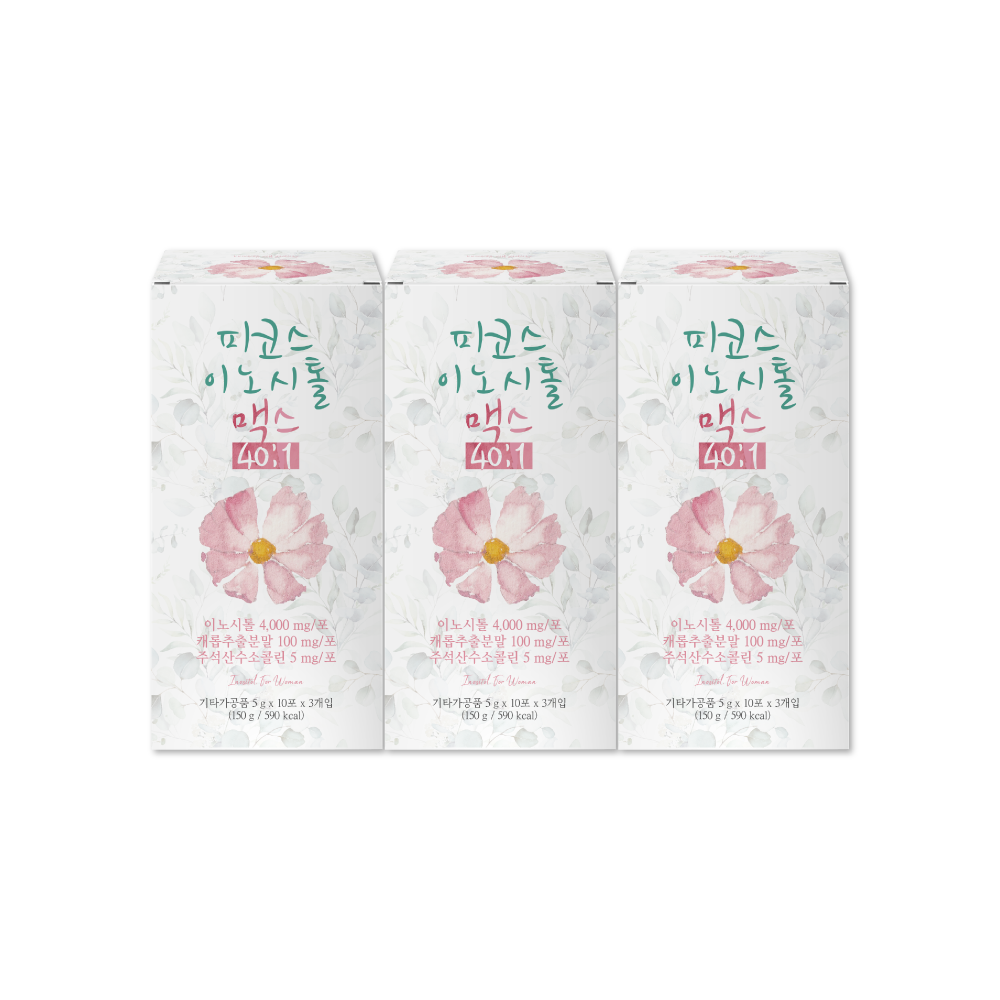 지엠팜 미오 콜린 피코스 이노시톨 맥스 40:1 3개월분