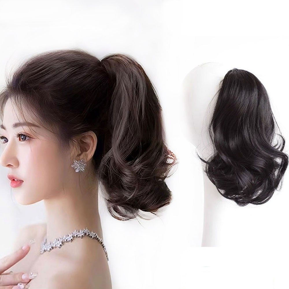 제너럴케이 포니테일 가발 웨이브 업스타일 집게형 35cm - 상품 이미지