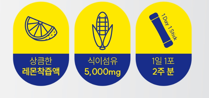난소화성말소덱스트린 난소화성덱스트린 섬유소보충제 식이섬유제 14포 - 상세 이미지 3