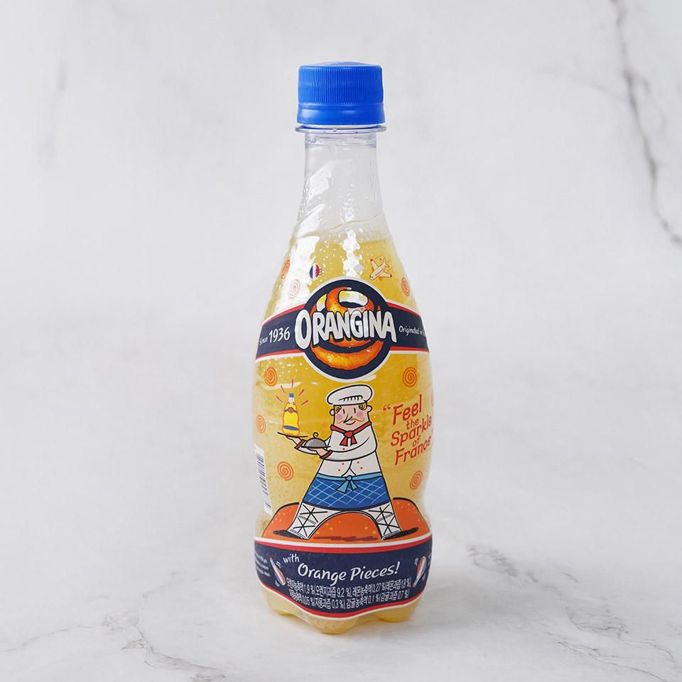 메가마트 롯데칠성 오랑지나 탄산음료 420ml - 메인 이미지