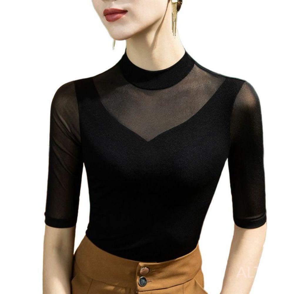 연영과 입시복 여성 무용 티셔츠 검은색 S (46kg) - 상품 이미지