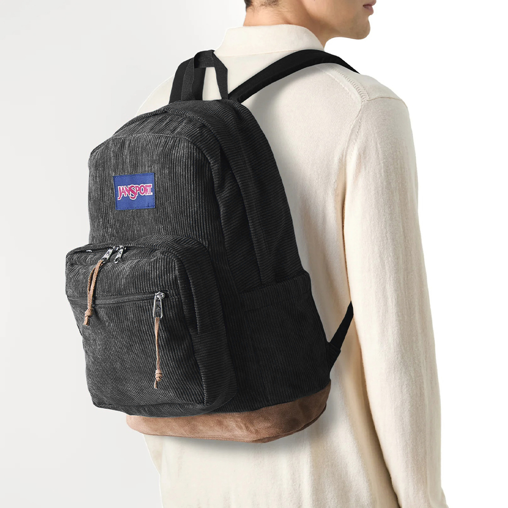 잔스포츠 코듀로이 라이트팩 백팩 학생 가방