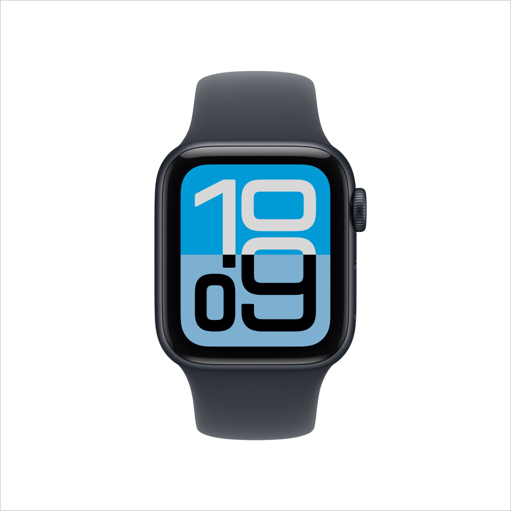애플워치 SE 3 GPS 미드나이트, 40mm, 미드나이트 스포츠밴드 (S/M) 이미지 2