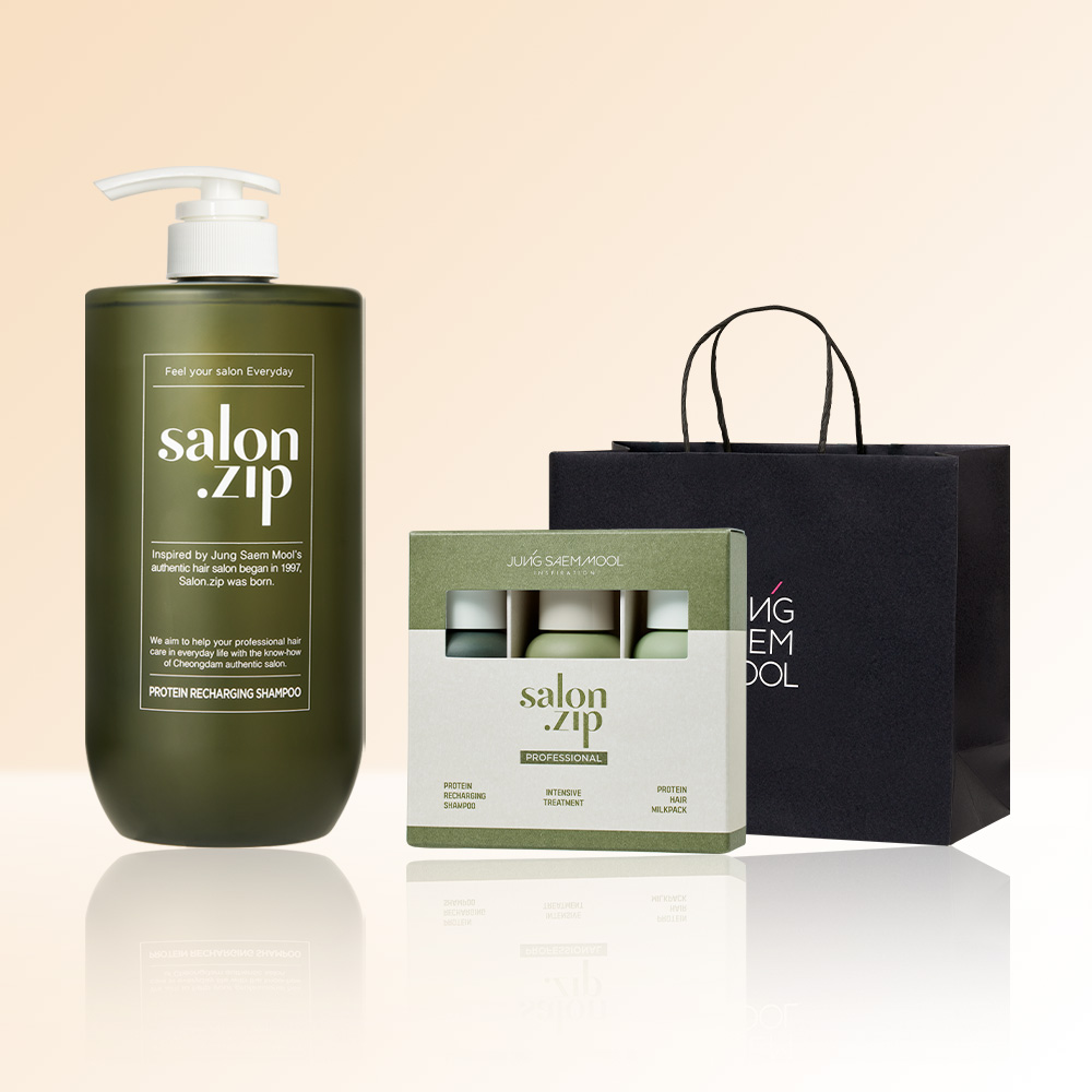 정샘물 살롱집 단백질 리차징 샴푸 1,000ml