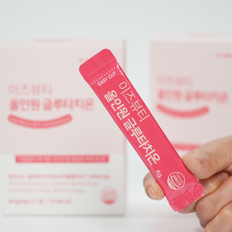 이즈랜드 올인원 글루타치온 비타민C 초저분자 피쉬콜라겐 분말 자몽맛 21포, 1개 - 상세 이미지 4