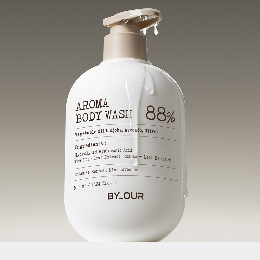 바이아우어 아로마 민트라벤더향 약산성 바디워시 1020ml + 바디로션 1000ml 이미지 4