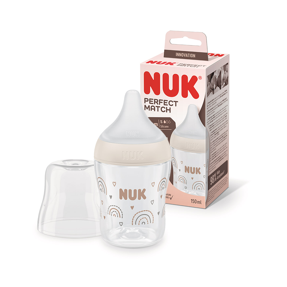 누크 퍼펙트매치 PP 젖병 150ml, 코튼_S젖꼭지포함, 1개 이미지 7