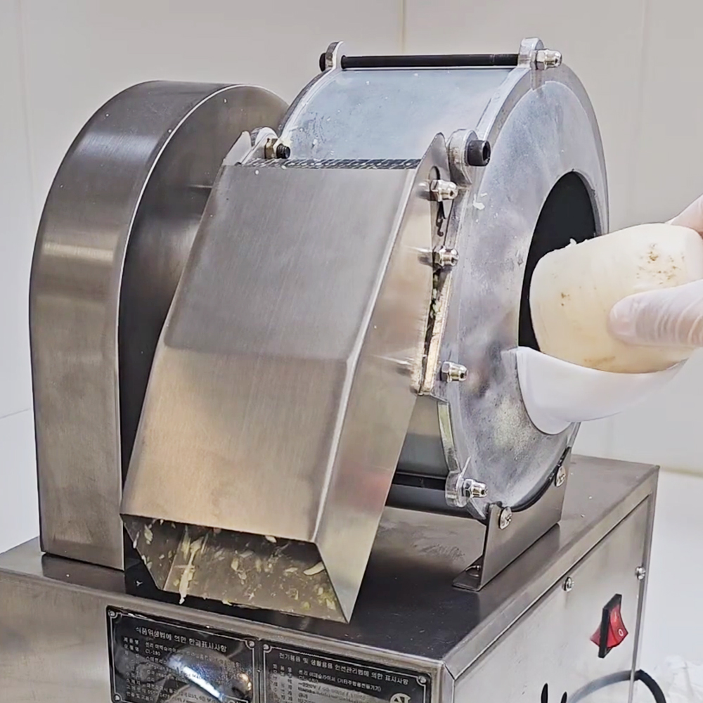 센리 업소용 양배추채칼 야채절단기 당근 무 채썰기 양파 레몬 슬라이서 야채 채써는기계