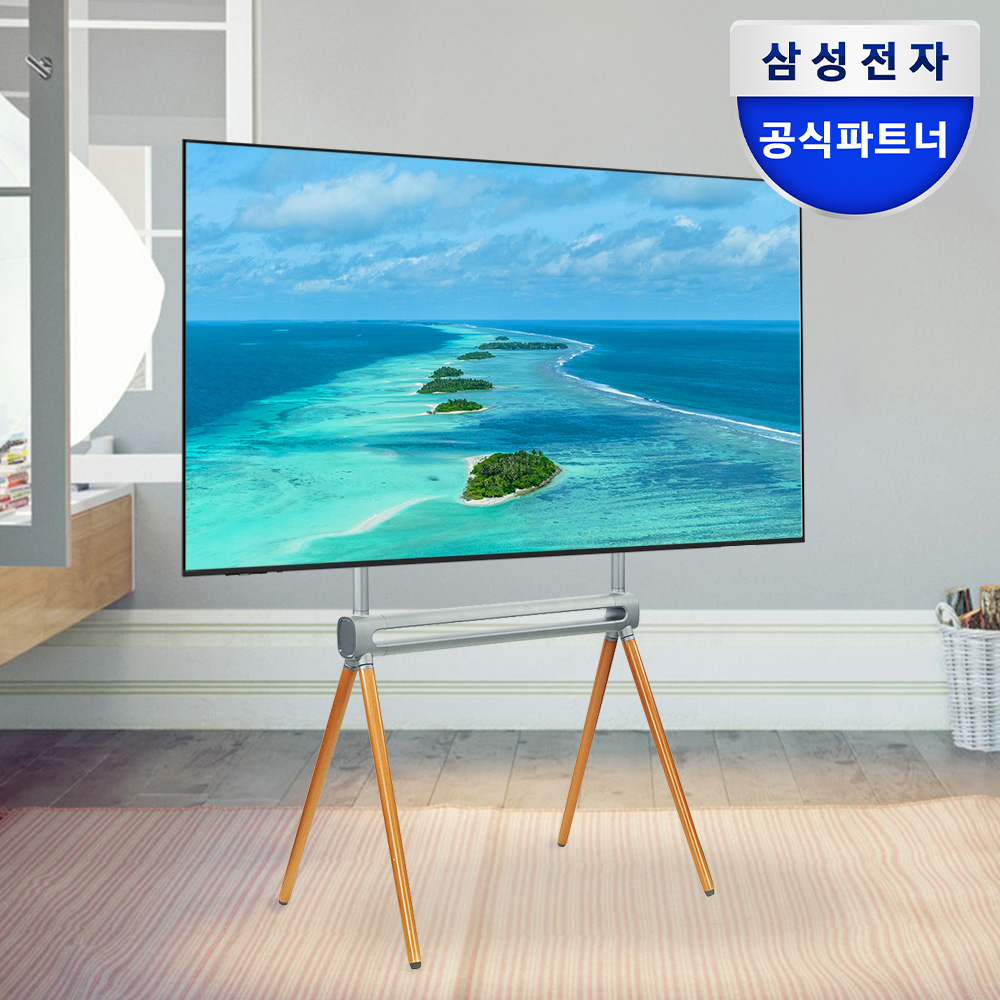 [희망일 배송 설치] 삼성전자 LH55BEFHLGFXKR UHD 4K 스마트 비즈니스 TV 138.7cm(55인치), 이젤형스탠드