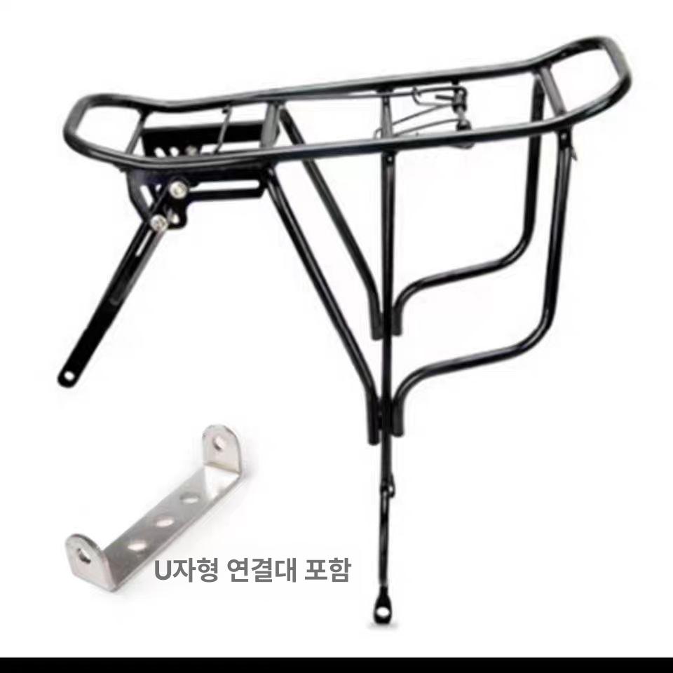 리어랙 짐받이 후방 캐리어 바구니 MTB 소형 거치 짐칸 24인치 대형 구멍 - 상세 이미지 2