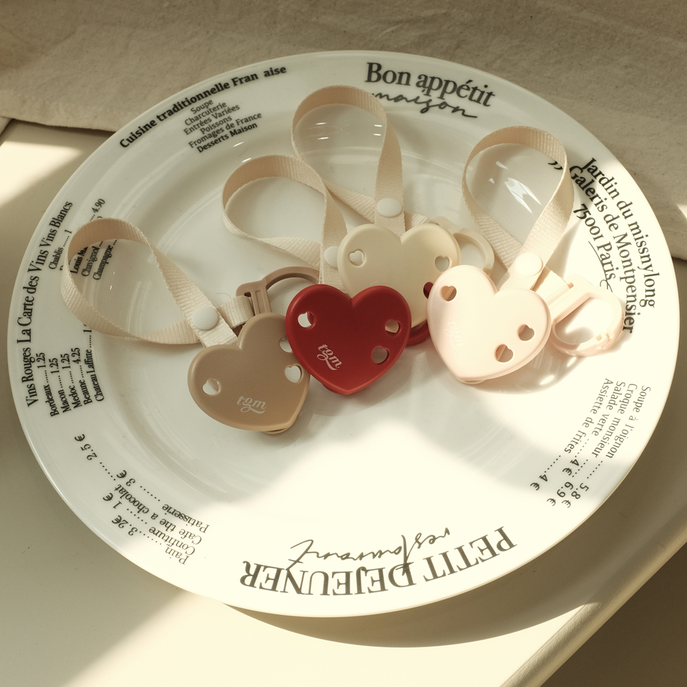 티지엠 하트 쪽쪽이클립 베리레드 - 상세 이미지 5