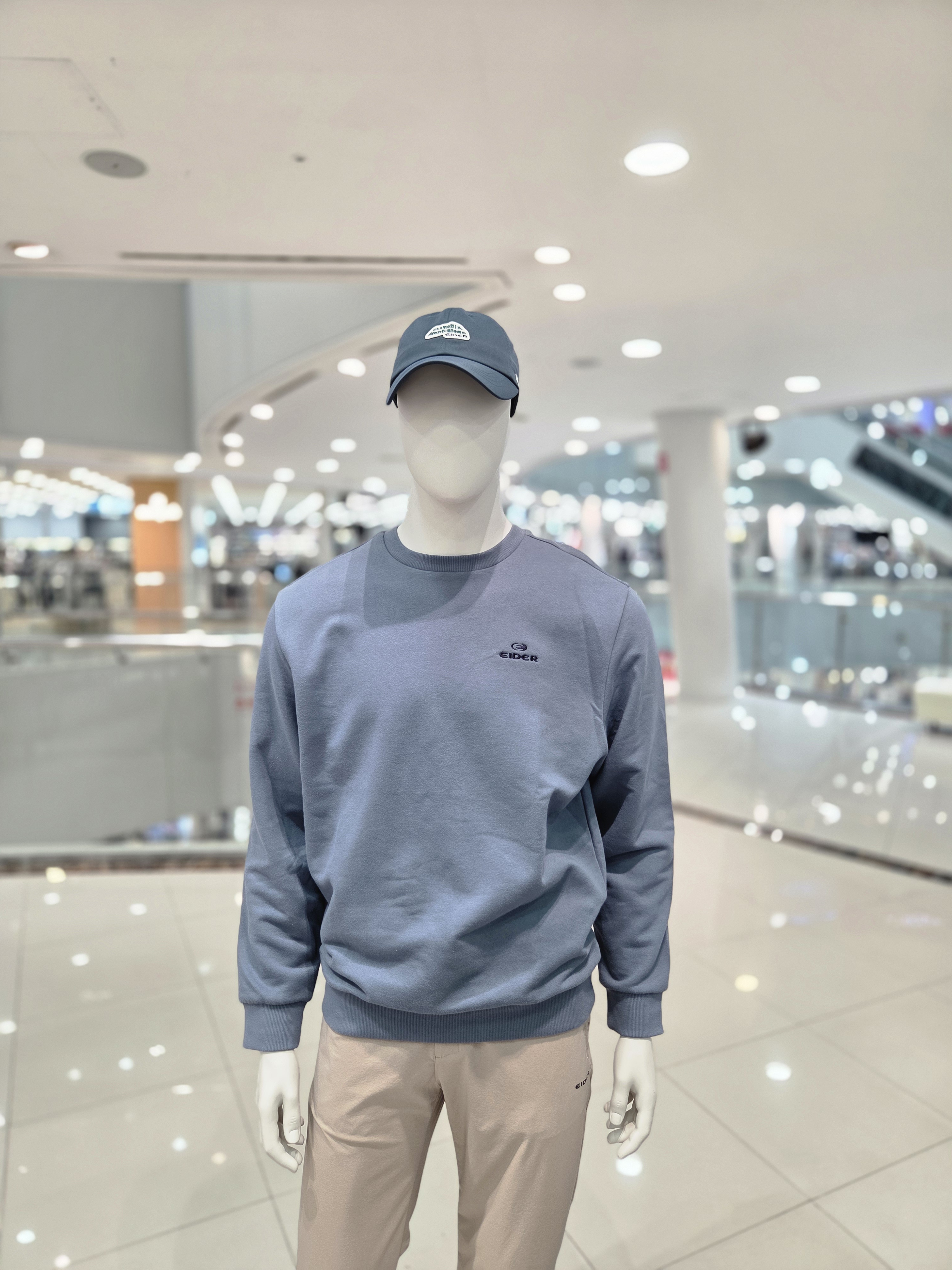 아이더 UNI 가을 캐주얼 MTM 티셔츠 베이직 UU23261 - 메인 이미지