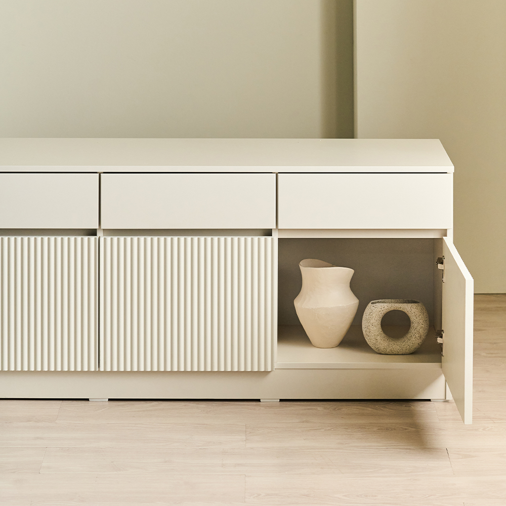 해밀턴 1800 높은거실장 템바보드거실장