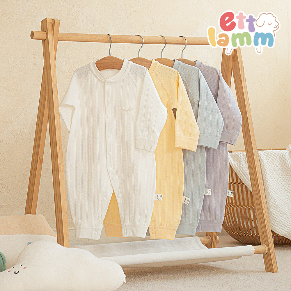 포그망 순면 아기 우주복 실내 긴팔 신생아 아기옷 백일 봄 가을 겨울 출산선물