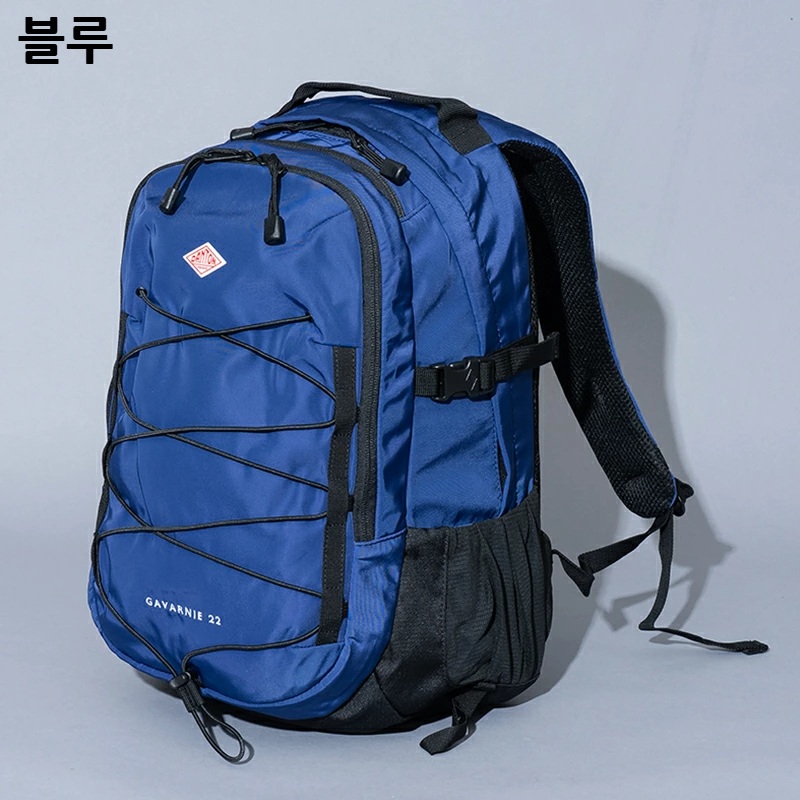 단톤 가바르니 GAVARNIE 22 폴리에스터 트윌 백팩 남녀공용 블랙/화이트 - 상세 이미지 5