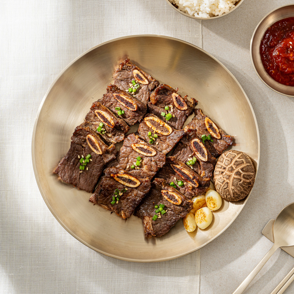 양념 LA갈비 1kg 한입 추석 설날 명절 선물 캠핑 음식