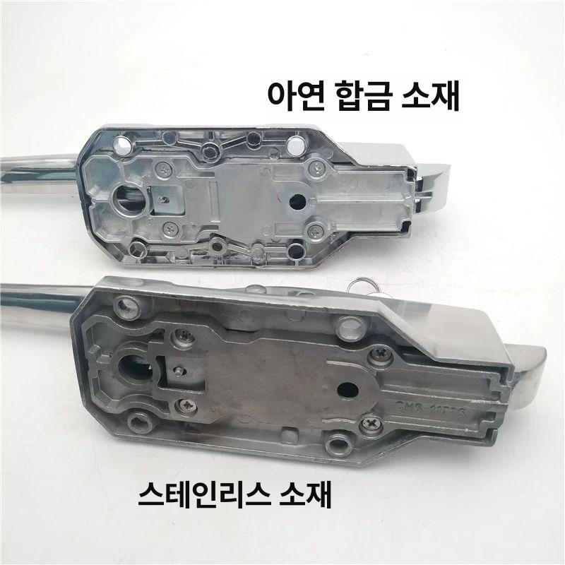 냉동고 손잡이 교체용 교체 잠금장치 냉동창고 부품 핸들렛치 업소용 문고리 단일 손잡이 스테인리스 304 - 상세 이미지 4