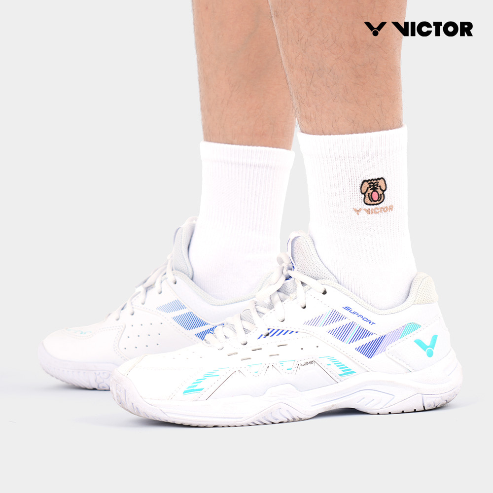 빅터 VICTOR VT25CSC206U 장목 양말 여성 남성 배드민턴 피클볼 테니스 이미지 6